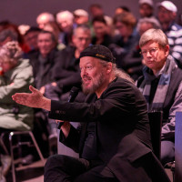 Philo.live! 2025: 15.11. Was will Russland? Mit Sabine Adler und Jörg Baberowski, Mod.: Moritz Rudolph ©Marcus Glahn